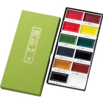 Zig Watercolour Gansai Tambi 12'li Sulu Boya