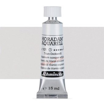 Schmincke Horadam Aquarell Tüp 15 ml Titanium Opaqu Sulu Boya