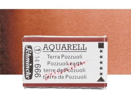 Schmincke Horadam Aquarell Tam Tablet Pozzuoli Earth 66 Sulu Boya
