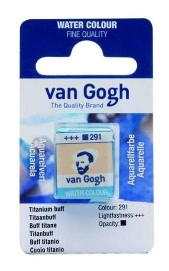 Talens Van Gogh 12 Tablet 291 Titanium Buff Sulu Boya
