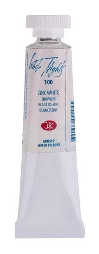 St.Petersburg Tüp 10 ml N: 100 Zinc White Sulu Boya