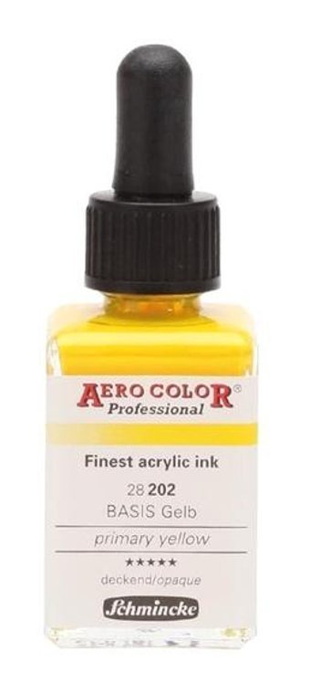 Schmincke Aero Color Primary Yellow 28 ml Sulu Boya