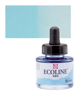 Talens Ecoline 30 ml Pastel Blue 580 Sulu Boya