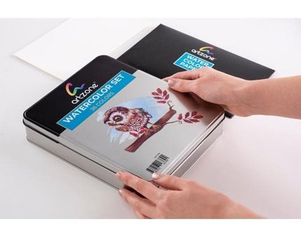 Artzone 36 Renk Kağıt Ve Aksesuar Sulu Boya