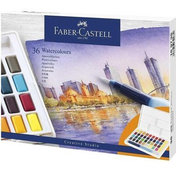 FaberCastell Creative Studio Tablet 36 Renk Sulu Boya