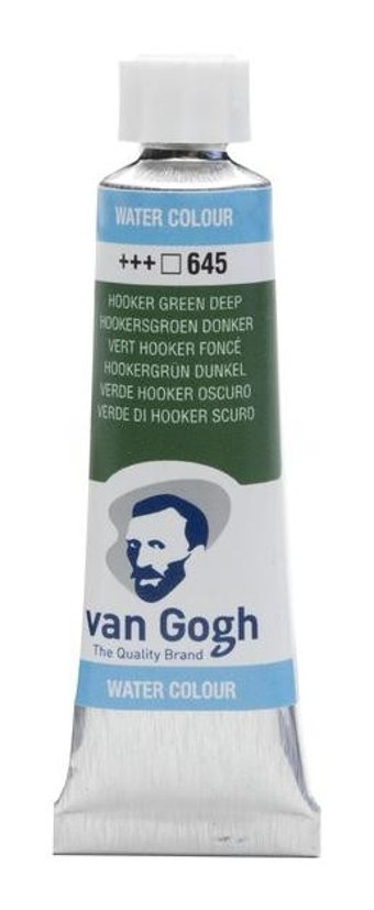 Van Gogh Tüp 645 Hooker Green Deep 10 ml Sulu Boya