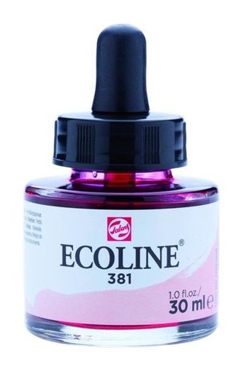 Talens Ecoline 30 ml Pastel Red 381 Sulu Boya