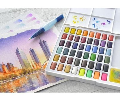 FaberCastell 48 Renk Creative Studio Tablet Sulu Boya