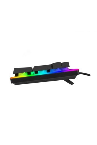 Rampage BYGAME-K1 Türkçe Q RGB Kablolu Siyah Mekanik Gaming Klavye