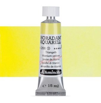 Schmincke Horadam Aquarell Tüp 15 ml Titanium Yello Sulu Boya