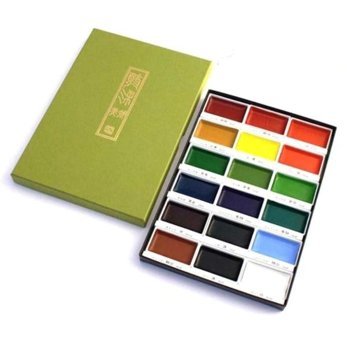 Zig Watercolour Gansai Tambi 18'li Sulu Boya