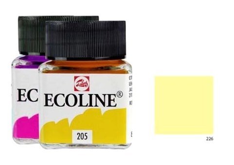 Talens Ecoline 30 ml Pastel Yellow 226 Sulu Boya