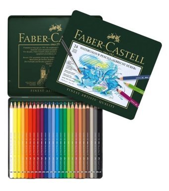 FaberCastell Albrecht Dürer Aquarel Boya 24 Renk Sulu Boya