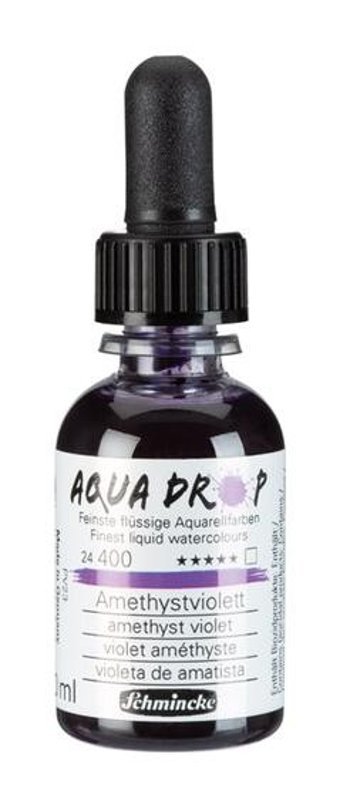 Schmincke Aqua Drop 30 ml Amethyst Violet Sulu Boya