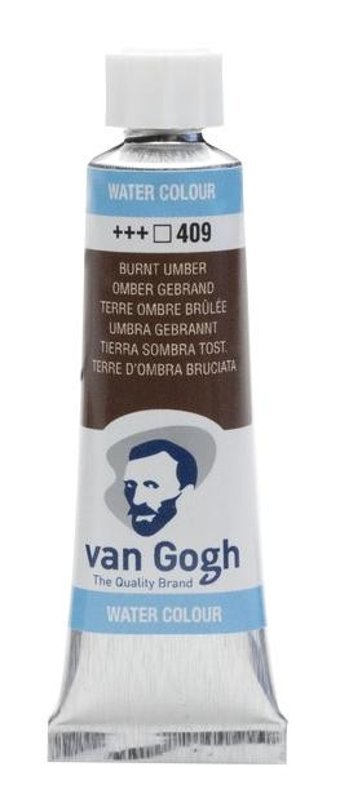 Van Gogh Tüp 409 Burnt Umber 10 ml Sulu Boya