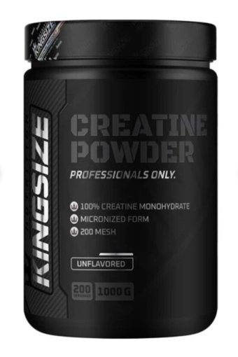 Kingsize Nutrition Toz Aromasız Kreatin 1 kg