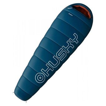 Husky Ruby -14 Derece Polyester Kışlık Kamp Tek Kişilik Yetişkin Uyku Tulumu Mavi