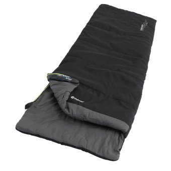 Outwell Celebration Lux -10 Derece Polyester 3 Mevsim Kamp Tek Kişilik Yetişkin Uyku Tulumu Siyah