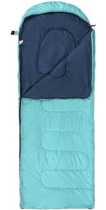 Andoutdoor Survival 0 Derece Polyester 4 Mevsim Kamp Tek Kişilik Yetişkin Uyku Tulumu Mavi
