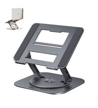 Ally MC LS928HUB Hareketli Katlanabilir Ayarlanabilir Taşınabilir Ayaklı Laptop Standı