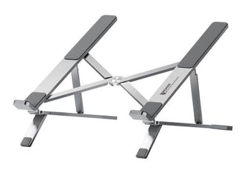 Coofbe Kare Hareketli Katlanabilir Ayarlanabilir Taşınabilir Ayaklı Laptop Standı Siyah