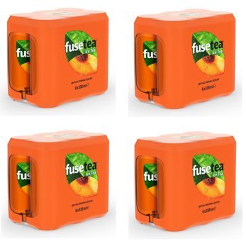 Fuse Tea Şeftalili Soğuk Çay 24x330 ml