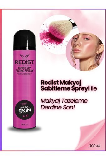 Redist Parlak Makyaj Sabitleyici Sprey 300 ml