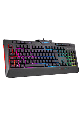 Rampage Türkçe Q RGB Kablolu Siyah Mekanik Gaming Klavye