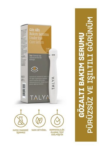 Talya Aydınlatıcı Kırışıklık Karşıtı Göz Altı Torba Karşıtı Gece Gündüz Serumu 12 ml