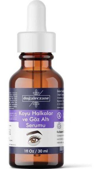 Doğal Eczane Aydınlatıcı Kırışıklık Karşıtı Göz Altı Torba Karşıtı Gece Gündüz Serumu 30 ml