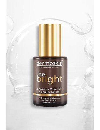 Dermoskin Be Bright C Vitaminli Aydınlatıcı Kırışıklık Karşıtı Göz Altı Torba Karşıtı Gece Gündüz Serumu 30 ml