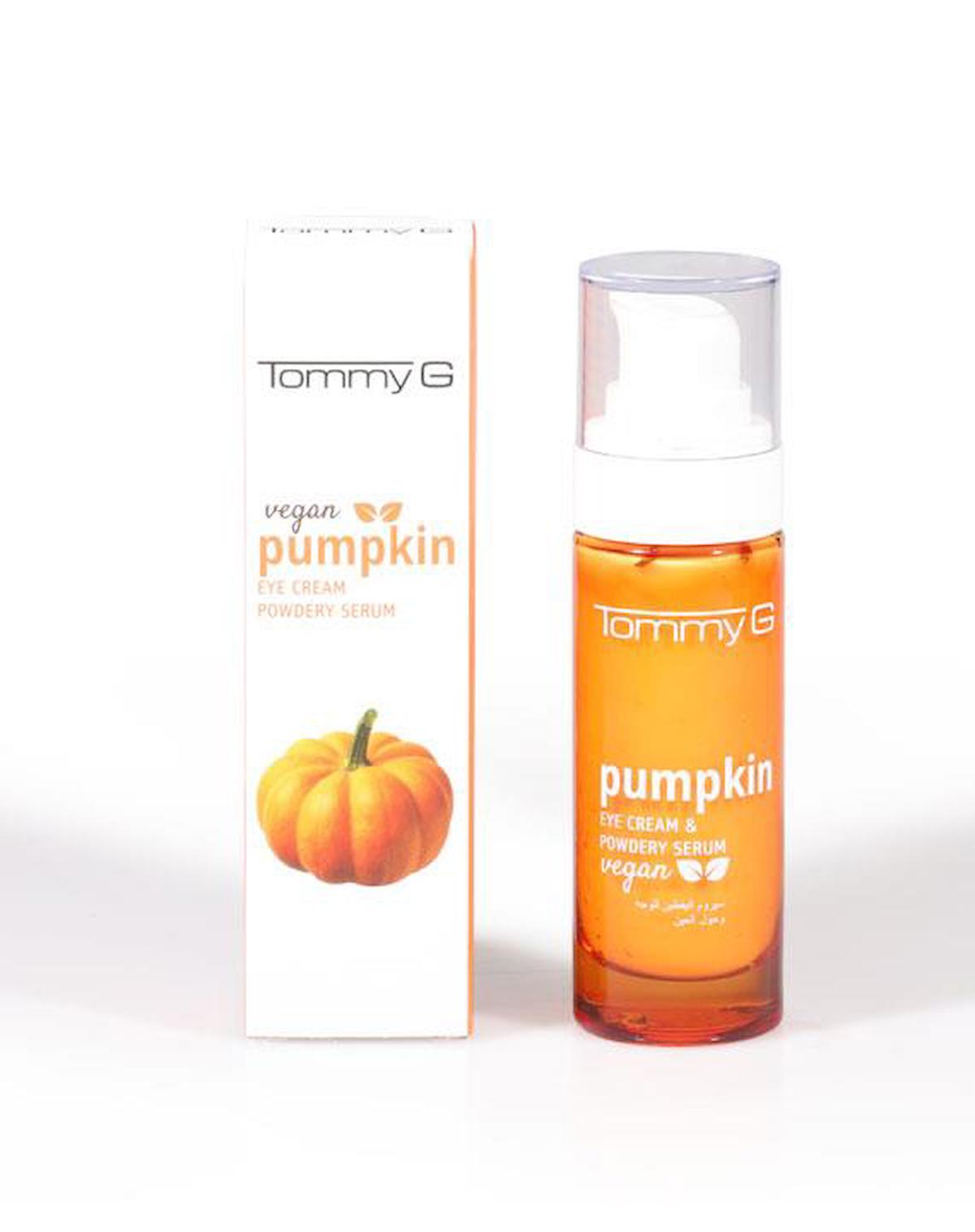 Tommy G Pumpkin Aydınlatıcı Kırışıklık Karşıtı Göz Altı Torba Karşıtı Gece Gündüz Serumu 30 ml