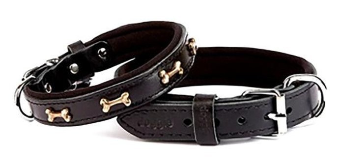 Doggie Ayarlanabilir Boyun Köpek Tasması 2.5 x 37 - 45 cm Siyah