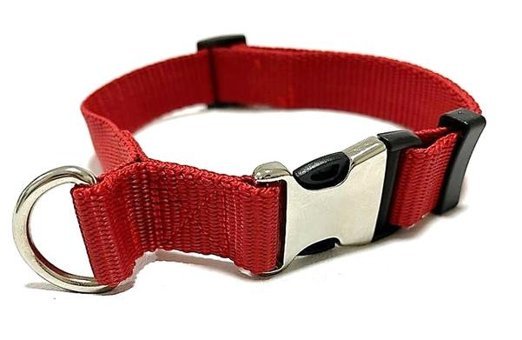Ehlipet Ayarlanabilir Boyun Köpek Tasması 35 - 50 cm Kırmızı