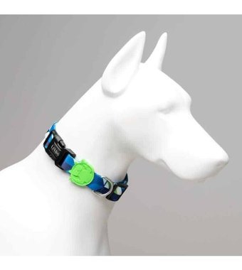 Lindo Blue Dream Ayarlanabilir Boyun Köpek Tasması S Mavi
