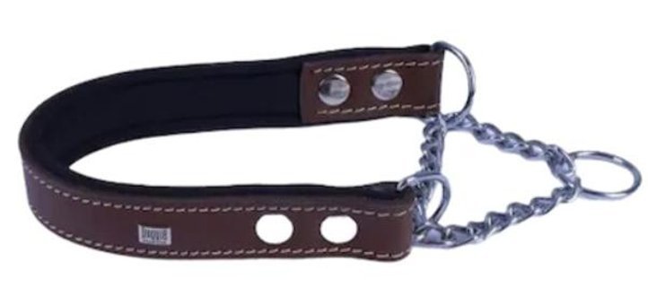 Doggie Konfor Köpek Tasması 2.5 x 40 - 55 cm Kahverengi