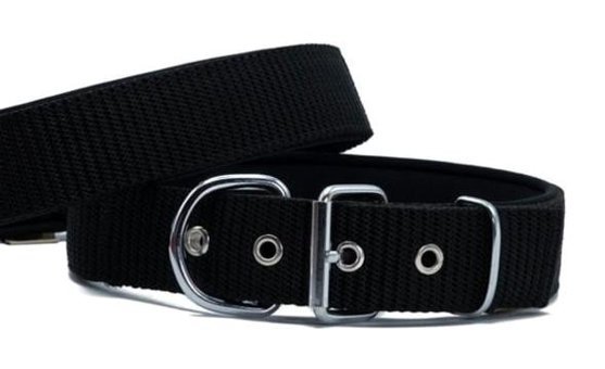 Doggie Elit Ayarlanabilir Boyun Köpek Tasması 5 x 55 - 65 cm Siyah