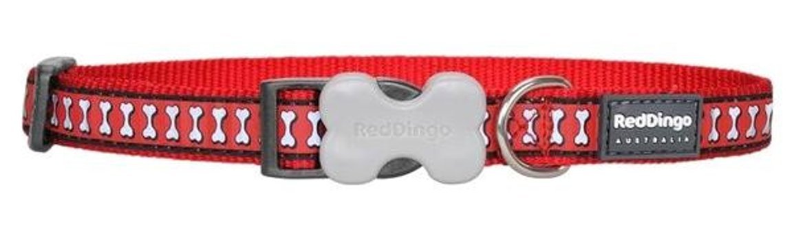 Reddingo Ayarlanabilir Boyun Köpek Tasması Kırmızı