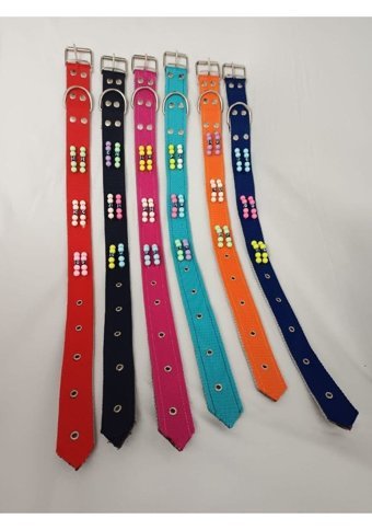 Kozaklı 10468 Ayarlanabilir Köpek Tasması 4 x 70 cm Çok Renkli
