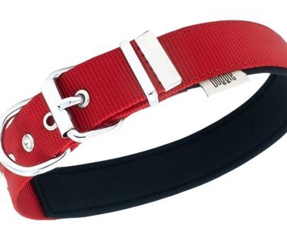 Doggie Comfort Ayarlanabilir Boyun Köpek Tasması 2 x 30- 35 cm Kırmızı
