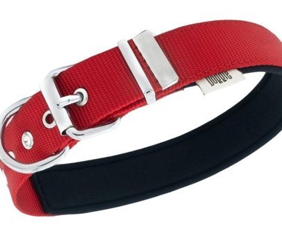 Doggie Konfor Ayarlanabilir Boyun Köpek Tasması 3 x 47 x 55 cm Kırmızı