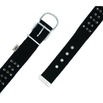 Doggie Konfor Ayarlanabilir Boyun Köpek Tasması 5 x 50 - 60 cm Siyah