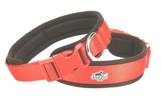 Doggie Ayarlanabilir Boyun Köpek Tasması 2 x 35 - 45 cm Kırmızı
