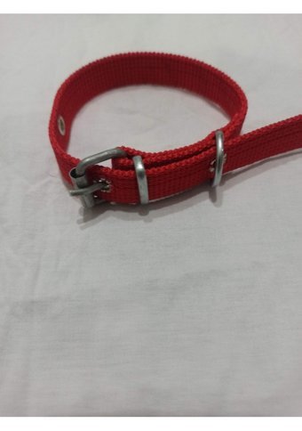 Kozaklı Ayarlanabilir Boyun Köpek Tasması 2 x 39 cm Kırmızı
