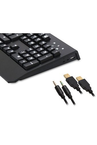 Rampage KB-R12 İngilizce Q Kablolu Siyah Mekanik Gaming Klavye