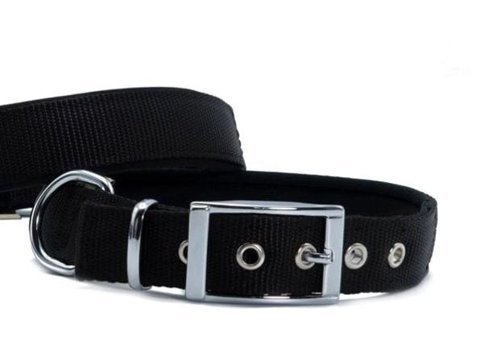 Doggie Elit Ayarlanabilir Boyun Köpek Tasması 2.5 x 37 - 45 cm Siyah