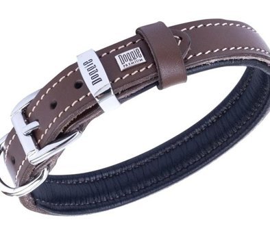 Doggie Firstclass Ayarlanabilir Boyun Köpek Tasması 2 x 35 - 40 cm Kahverengi