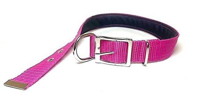Ehlipet Ayarlanabilir Boyun Köpek Tasması 3 x 55 - 45 cm Pembe