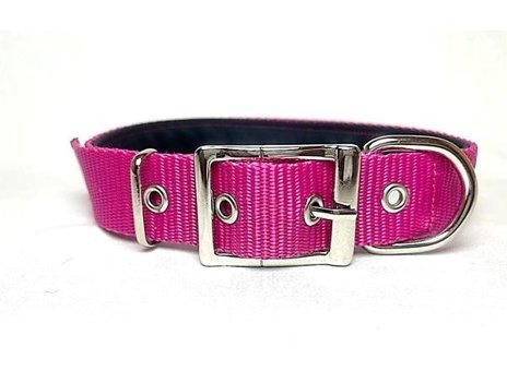 Ehlipet Ayarlanabilir Boyun Köpek Tasması 3 x 55 - 45 cm Pembe