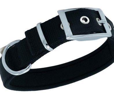 Doggie Elit Ayarlanabilir Boyun Köpek Tasması 2.5 x 37 x 45 cm Siyah